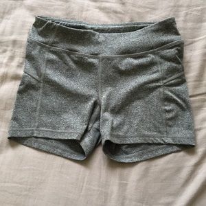 Gray spandex